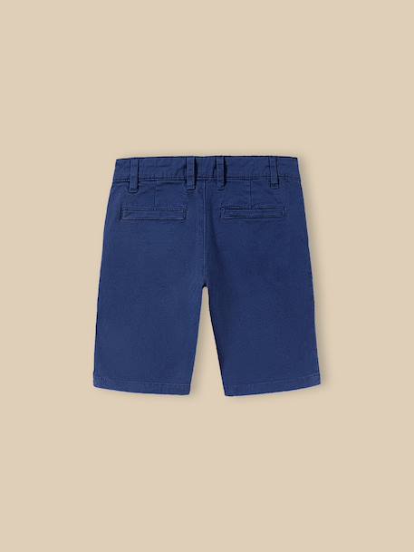 Bermuda chino garçon Army+Bleu froid+Indigo+Menthe+Outremer 9 - vertbaudet enfant 