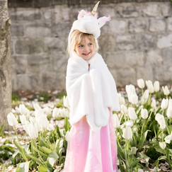 Jouet-Jeux d'imitation-Déguisement enfant cape de licorne