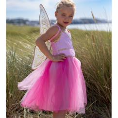 Jouet-Jeux d'imitation-Déguisements-Déguisement enfant robe de fée noa avec ailes dorées