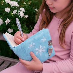 Jouet-Matériel scolaire-Journal intime peluche - sisters forever reine glace