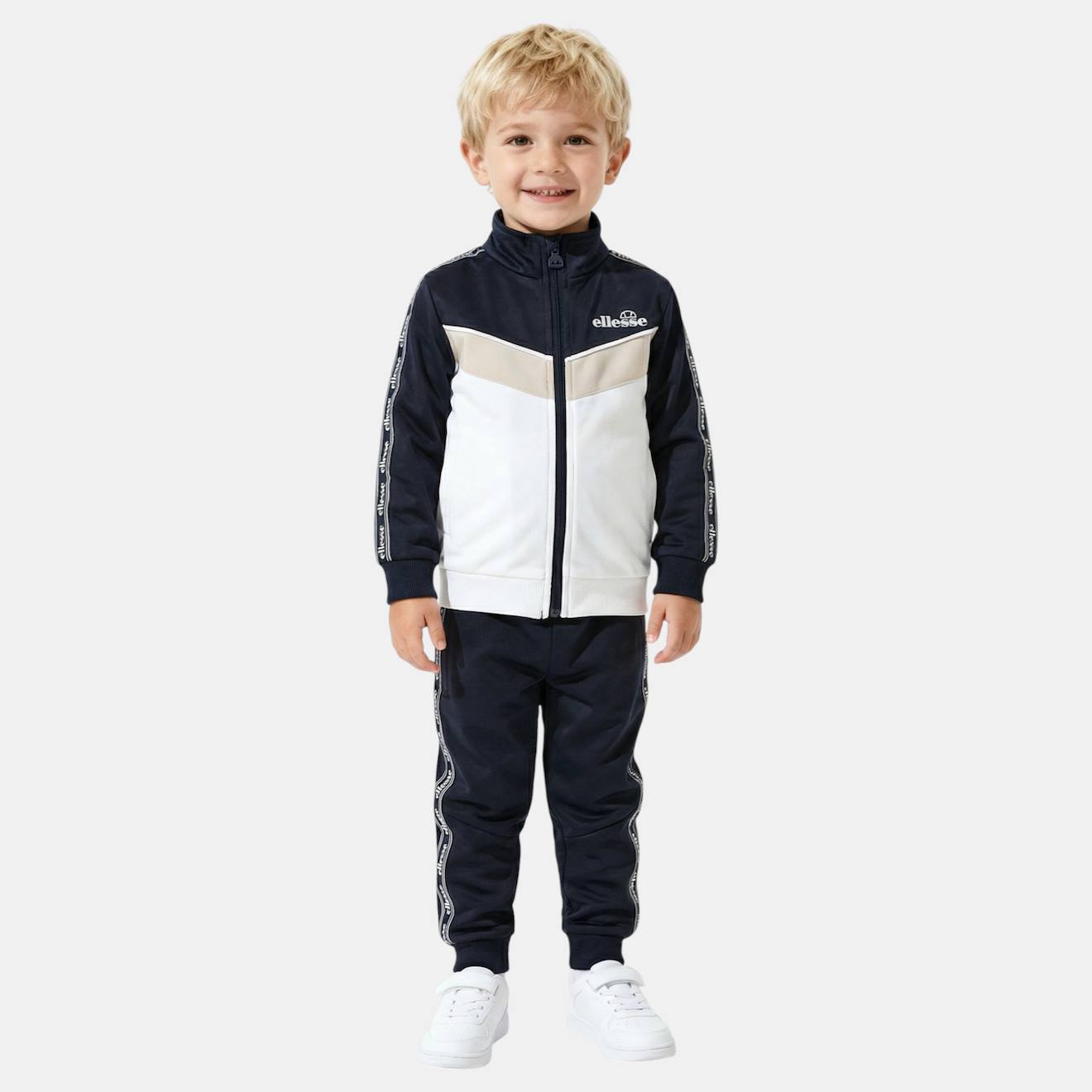 Ensemble Veste Et Pantalon Jogging Garçon À Imprimé Noir Ensemble Veste Et Pantalon Jogging Garçon À Imprimé Noir