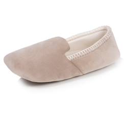 Vêtements de grossesse-Chaussons-Chaussons slippers velours, semelle gomme antidérapante