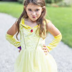 Jouet-Déguisement enfant – robe princesse belle du château