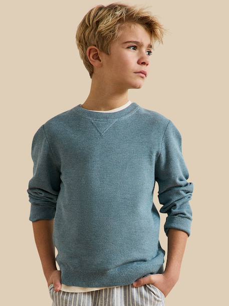 Garçon-Pull maille fantaisie