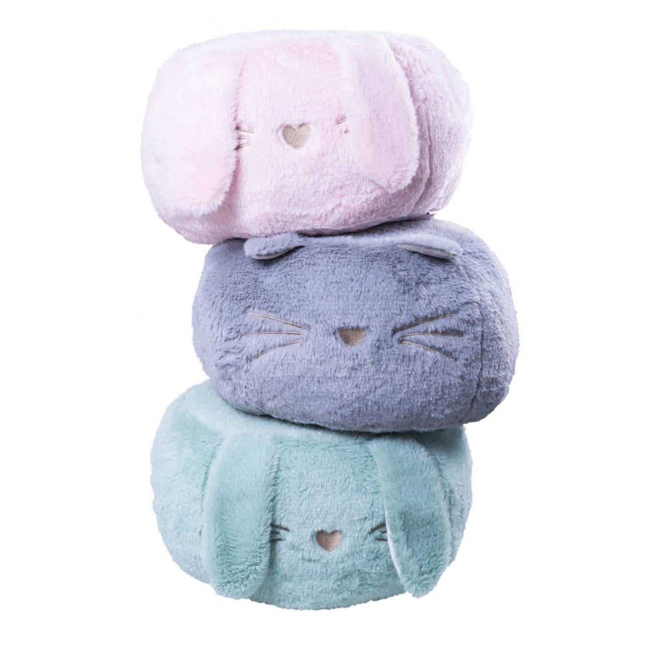 Pouf Chat En Peluche - Enfant - Made In France 16668 (Pioupiou Et Merveilles) - Image 2