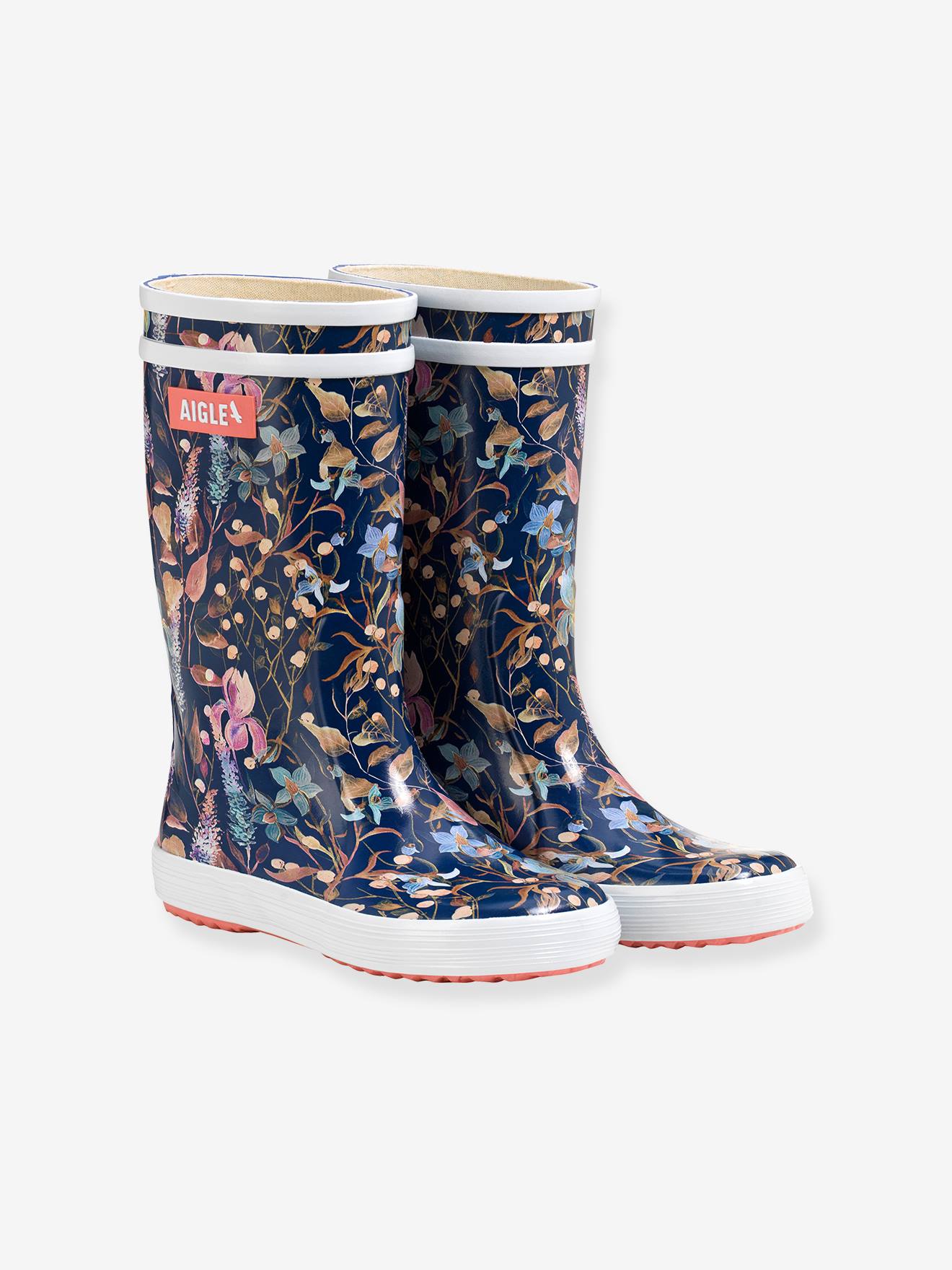 Bottes de pluie imprimées enfant multicolore