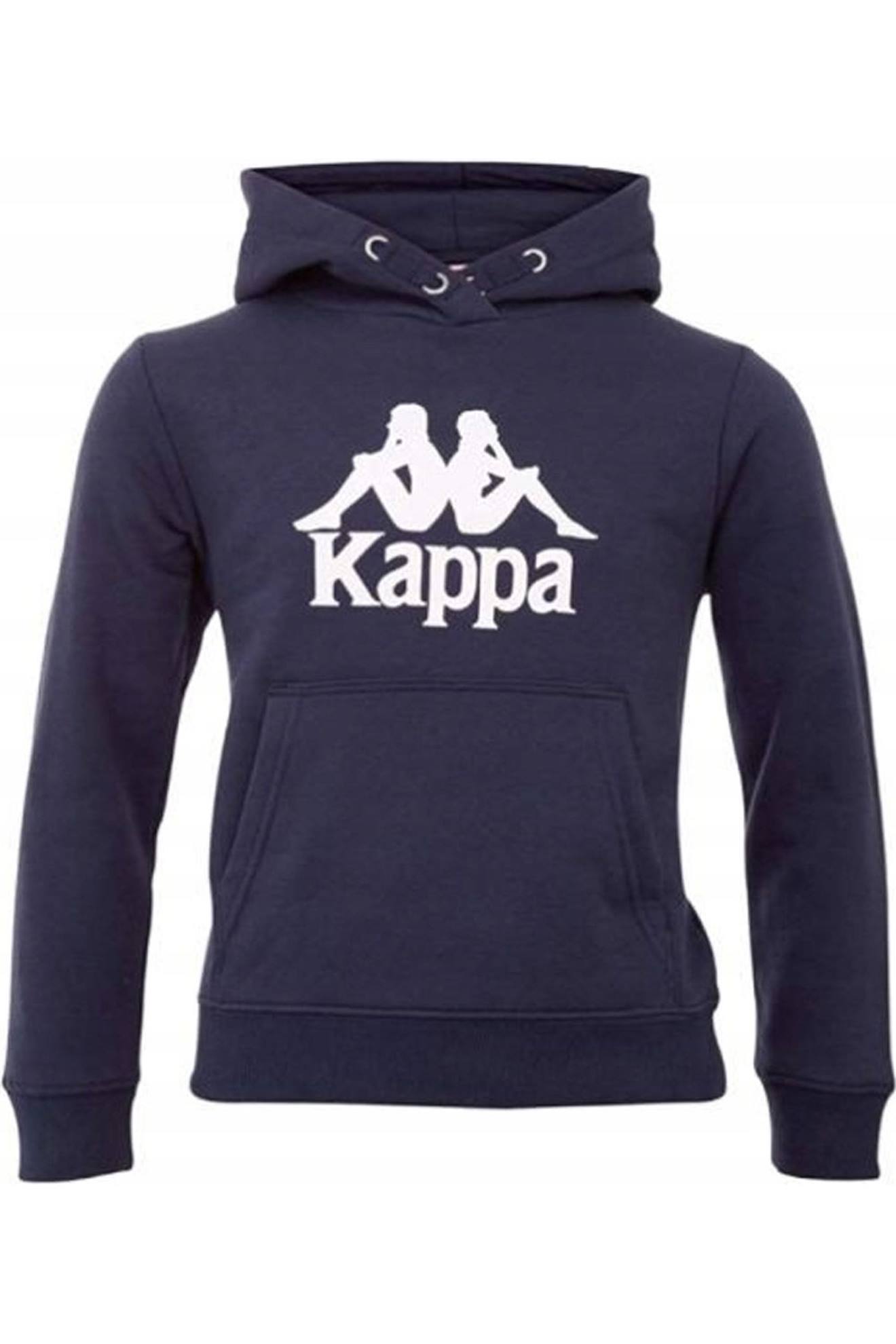 Sweat À Capuche Motif/style Logo Taino Bleu Marine