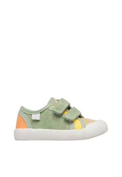 Chaussures-Baskets en tissu avec fermeture scratch summer vl.