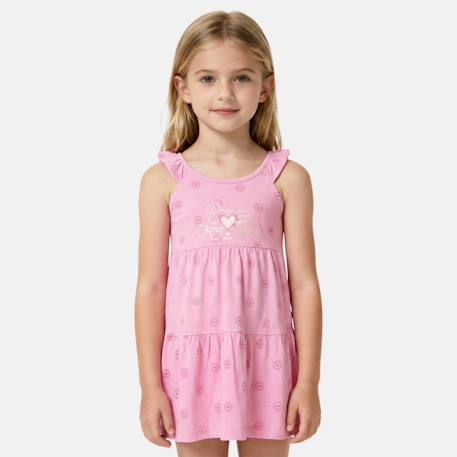 Robe  fille  à bretelles volantées  - vertbaudet enfant
