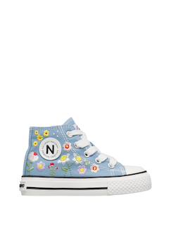 Chaussures-Chaussures fille 23-38-Baskets, tennis-Baskets à la cheville en tissu ylfas.