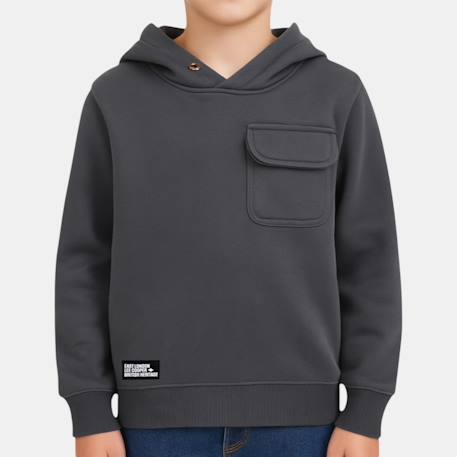 Garçon-Sweat à capuche garçon imprimé