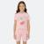 Ensemble fille t-shirt manches courtes et bermuda Beige+Fushia+Rosatre+Vert 7 - vertbaudet enfant 