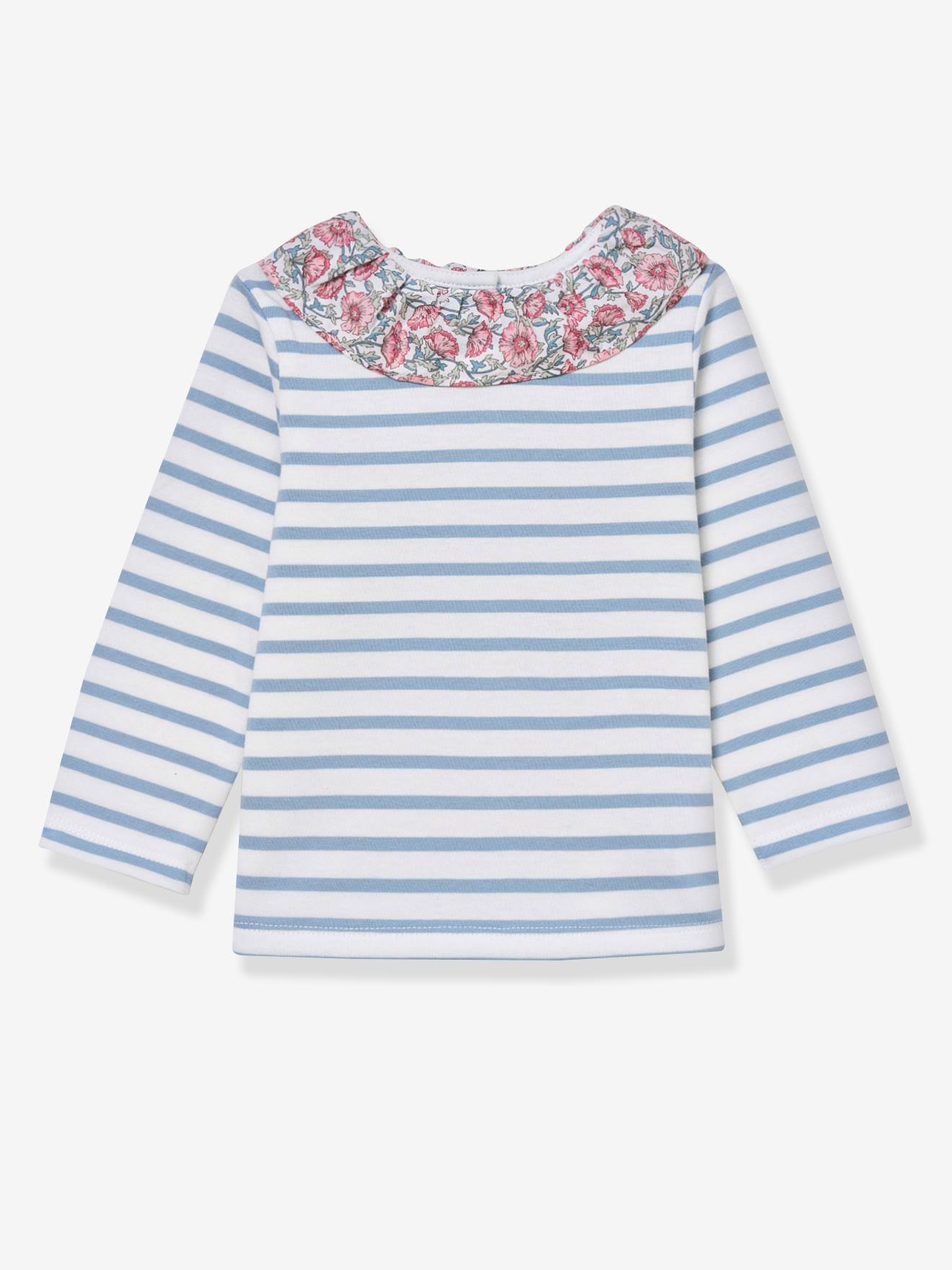 T-shirt manches longues bébé rose clair T-shirt manches longues bébé rose clair