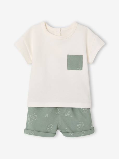 Bébé-Ensemble short t-shirt à personnaliser