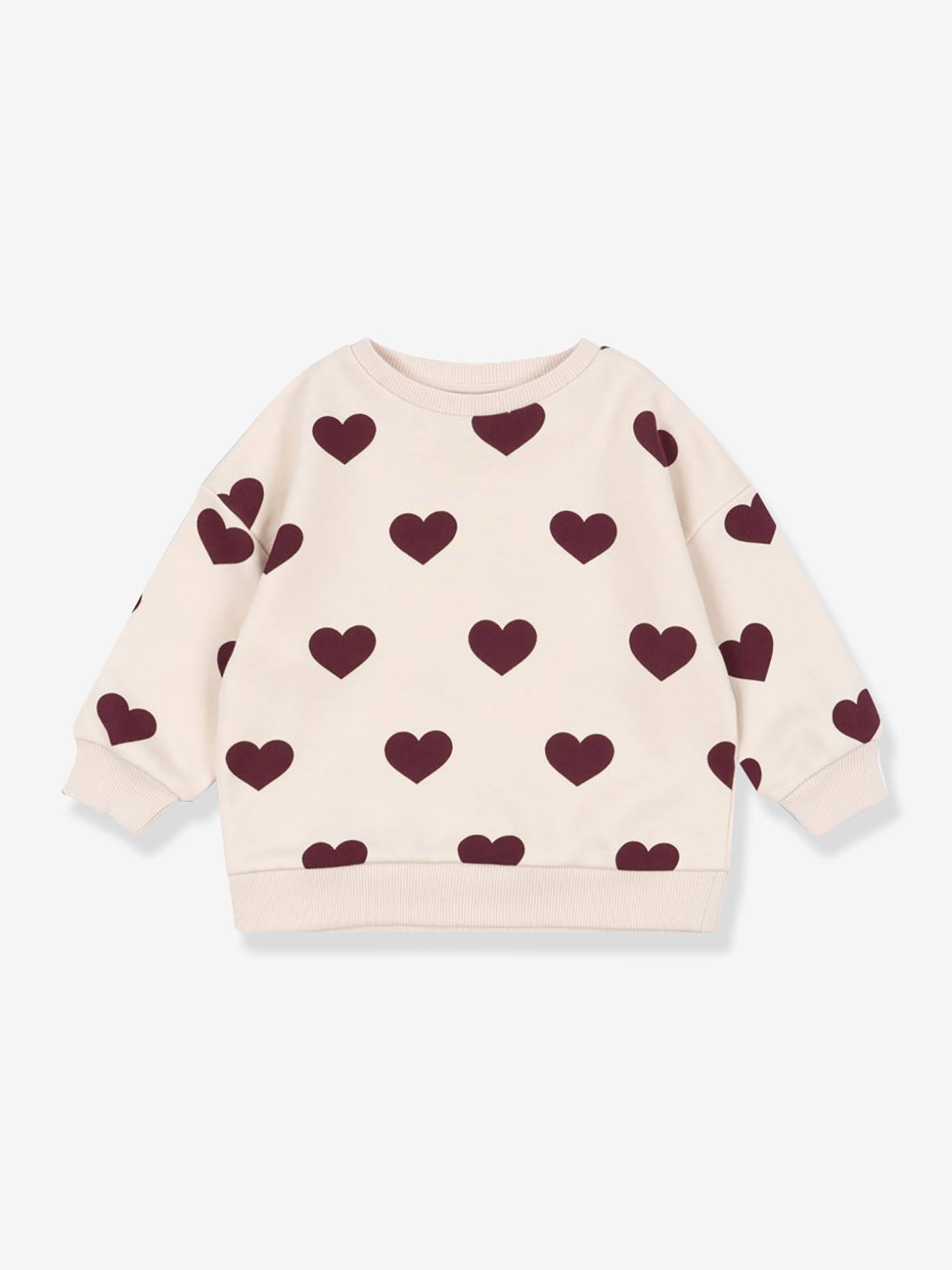 Sweat col rond blanc