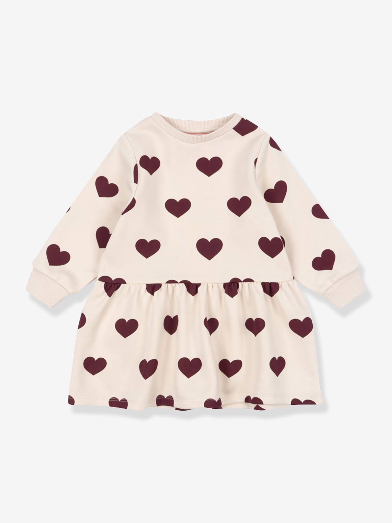 Robe sweat évasée blanc Robe sweat évasée blanc