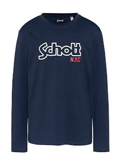 Garçon-T-shirt, polo, sous-pull-T-shirt imprimé à manches longues pour