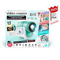 Jouet-Caméra projecteur avec film et photos - video creator