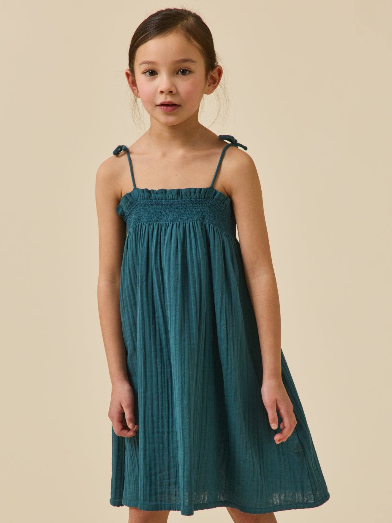 Robe En Gaze De Coton Fille Canard