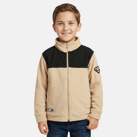 Garçon-Manteau, veste-Veste polaire garçon au style casual
