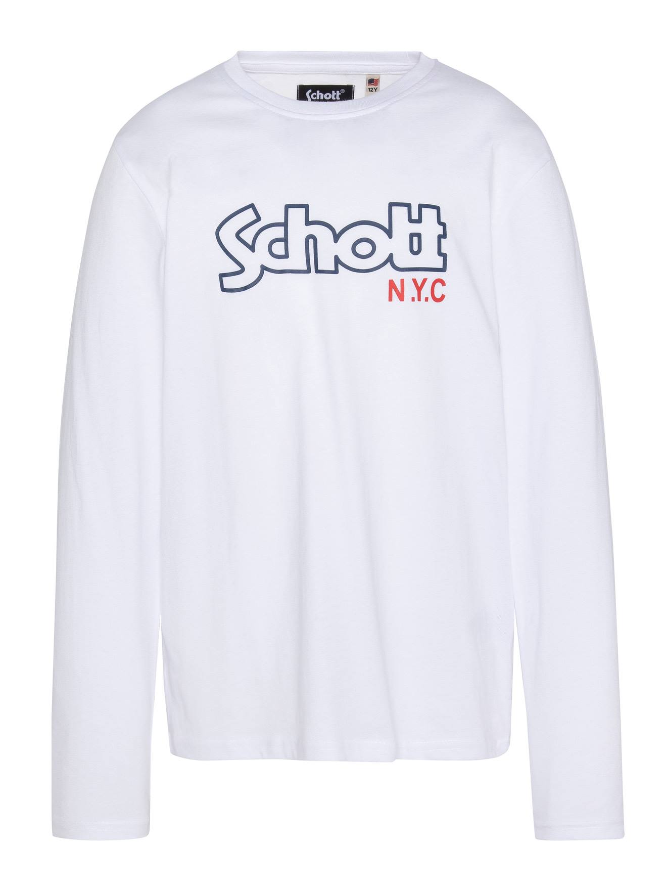 T-shirt Imprimé À Manches Longues Pour Blanc T-shirt Imprimé À Manches Longues Pour Blanc