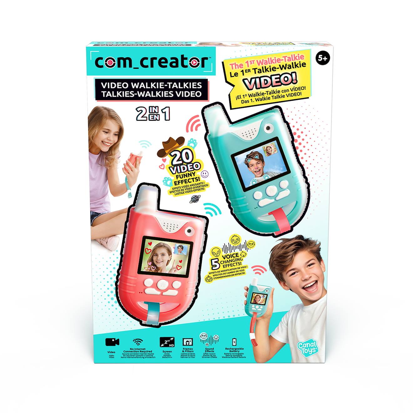 Talkies-walkies Avec Vidéo Mutli-couleur