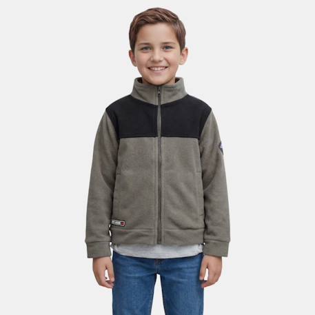 Garçon-Manteau, veste-Veste polaire garçon au style casual