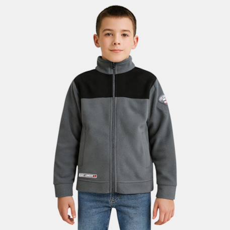 Veste polaire garçon au style casual  - vertbaudet enfant