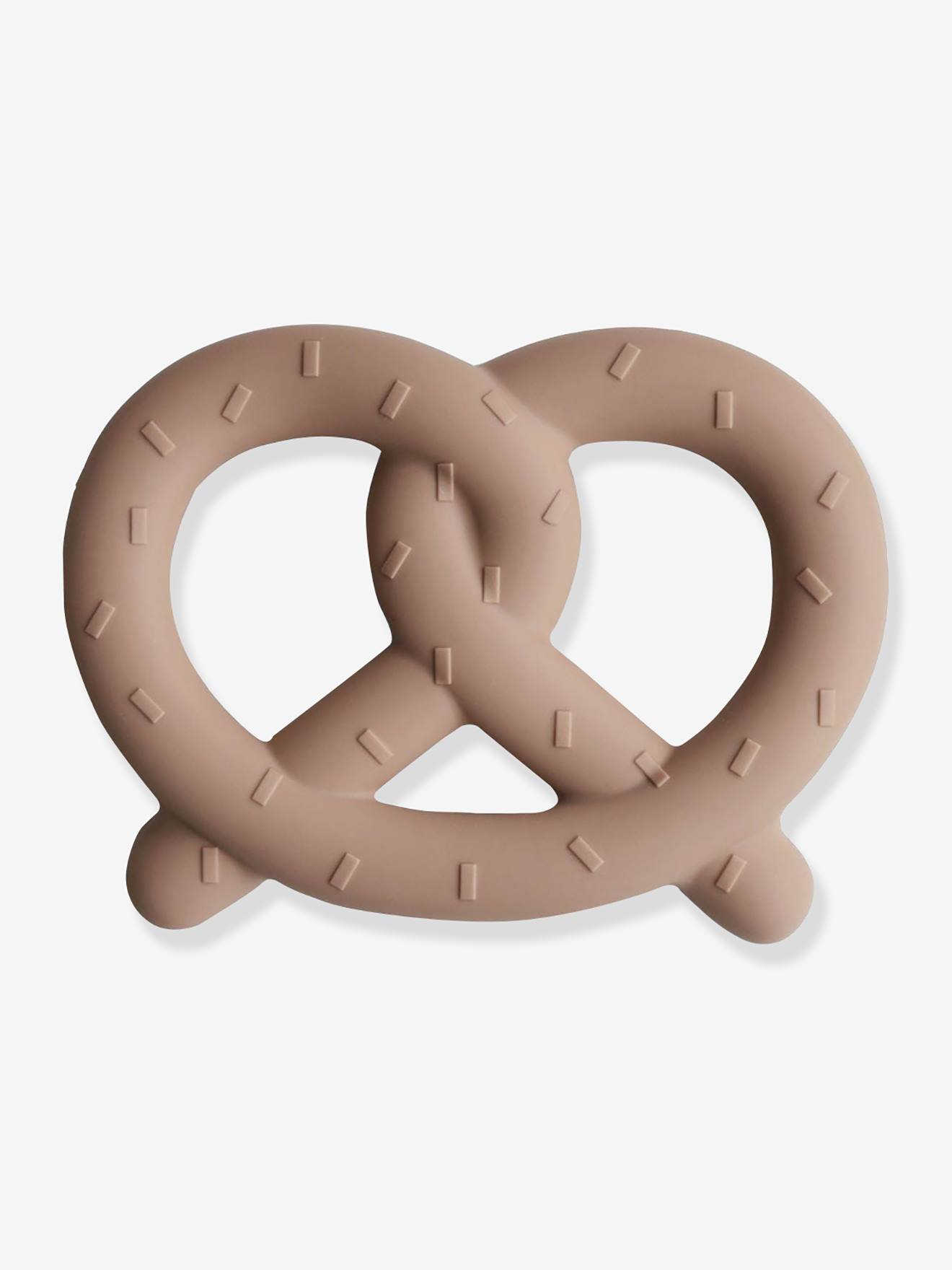 Anneau dentition bretzel marron (Mushie) - Image 2