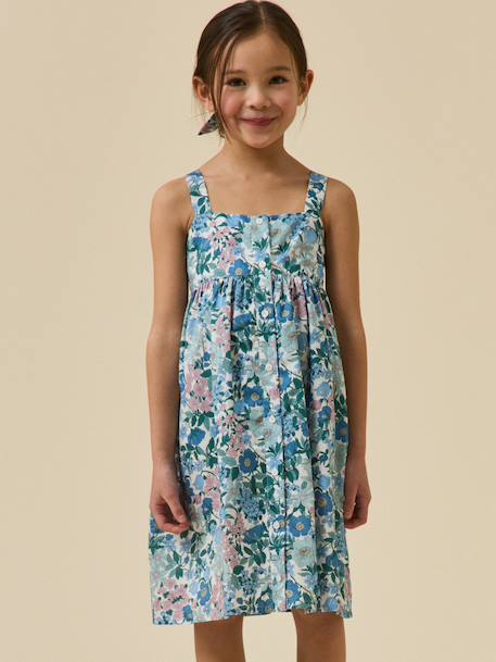 Fille-Robe en tissu liberty clara bell