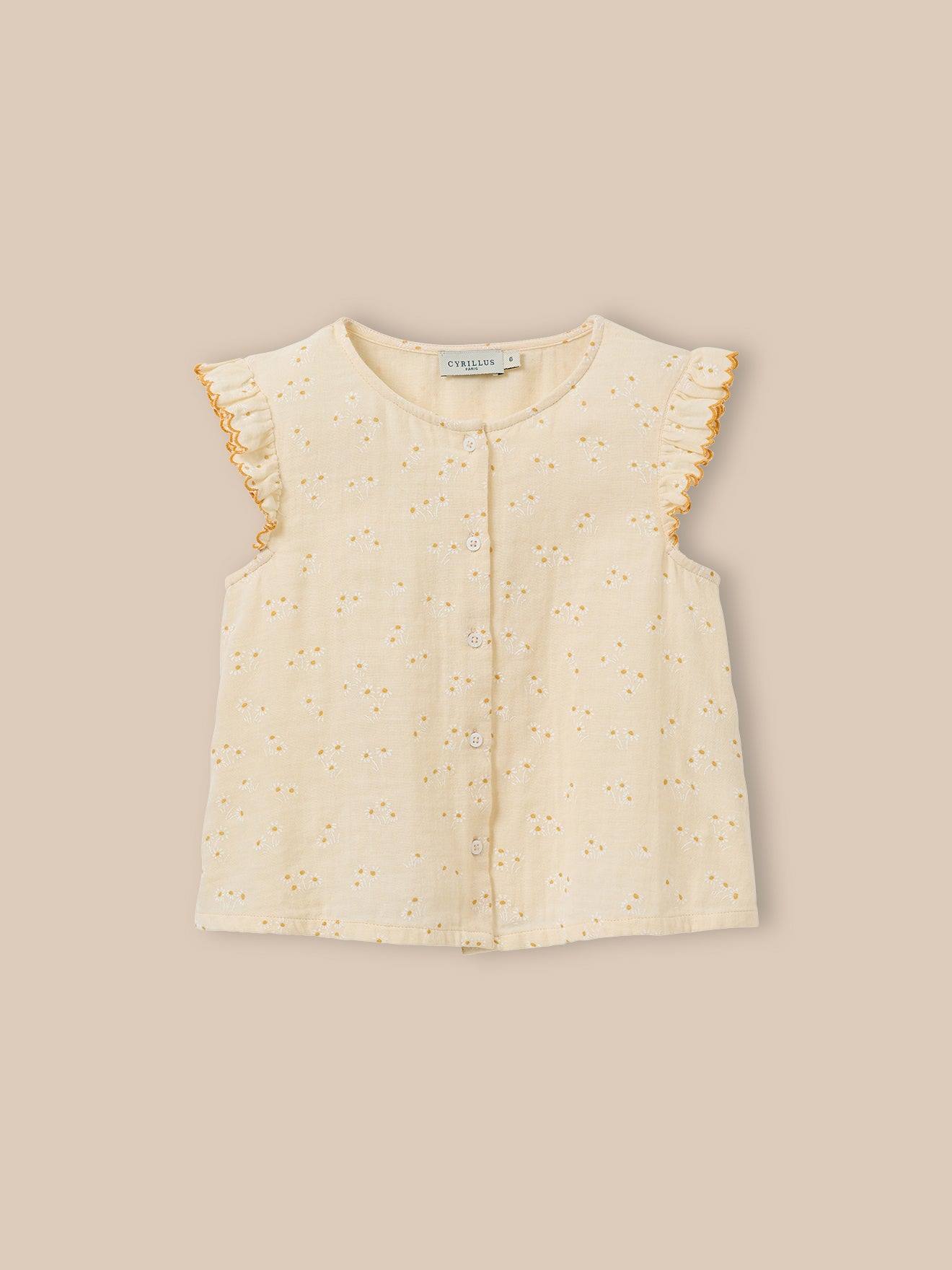 Blouse Pquerettes Fille Imprim Paquerette Jaune 40 €