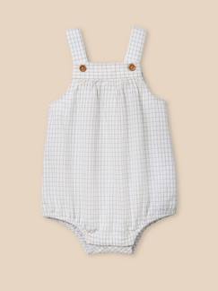 -Barboteuse en seersucker bébé