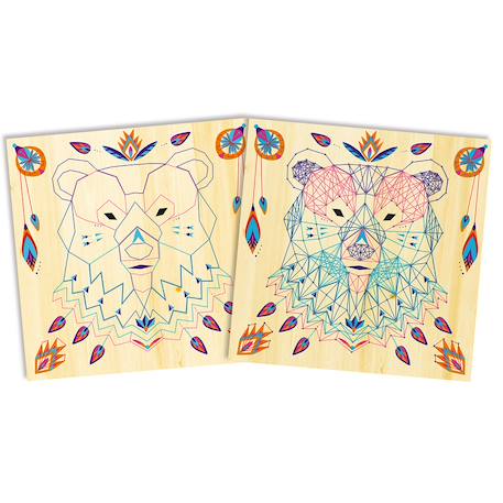 Fils tendus animaux Rose 4 - vertbaudet enfant 