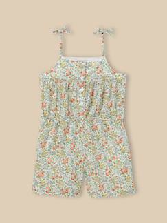 -Combishort fille tissu liberty harriet
