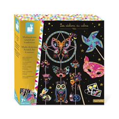 Jouet-Coffret multi-activités scratch art