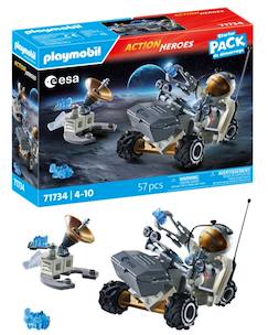 Jouet-City action mission d'analyse de roches et astronaute 71734