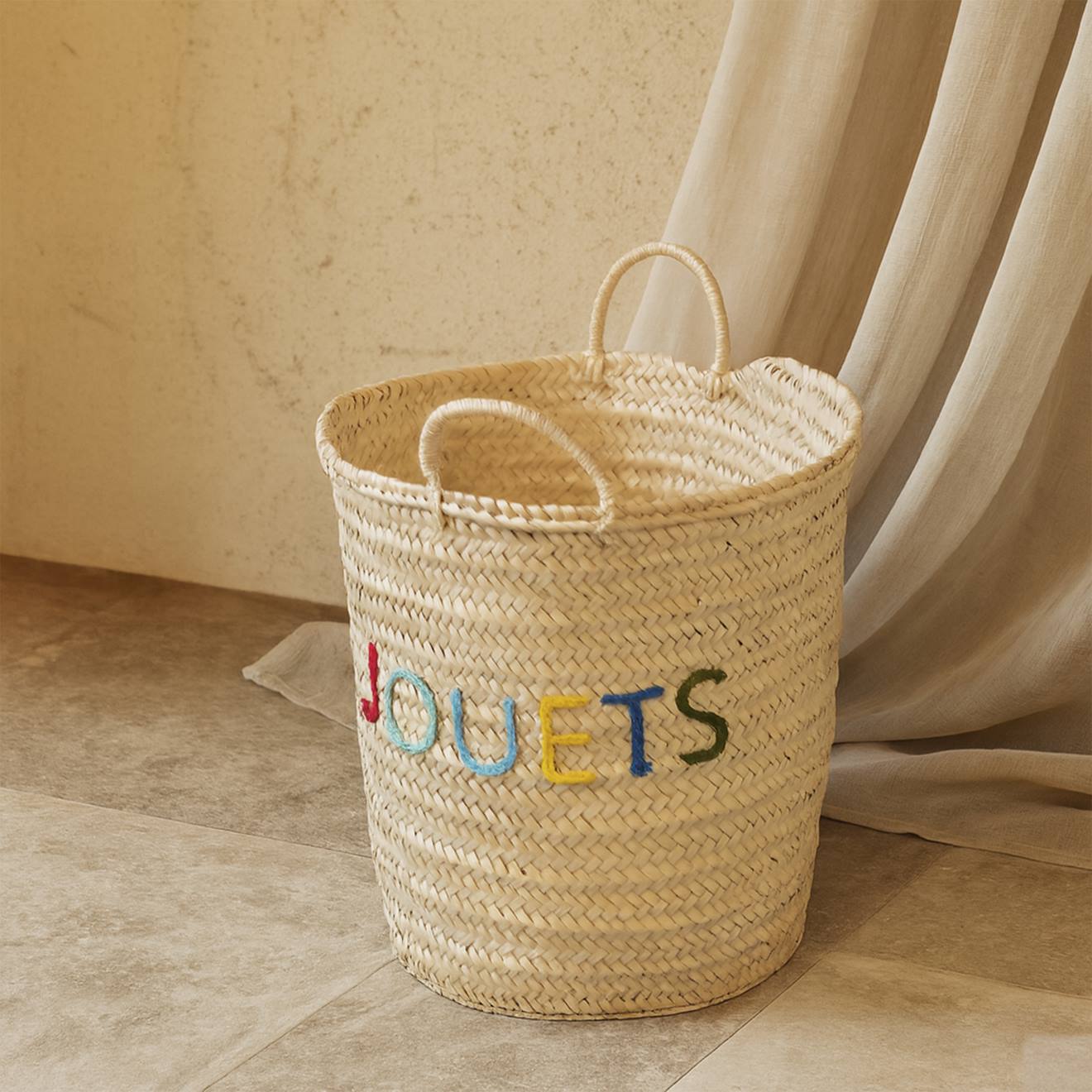 Panier De Rangement jouets Naturel