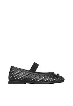 Chaussures-Chaussures fille 23-38-Ballerines en cuir leyci