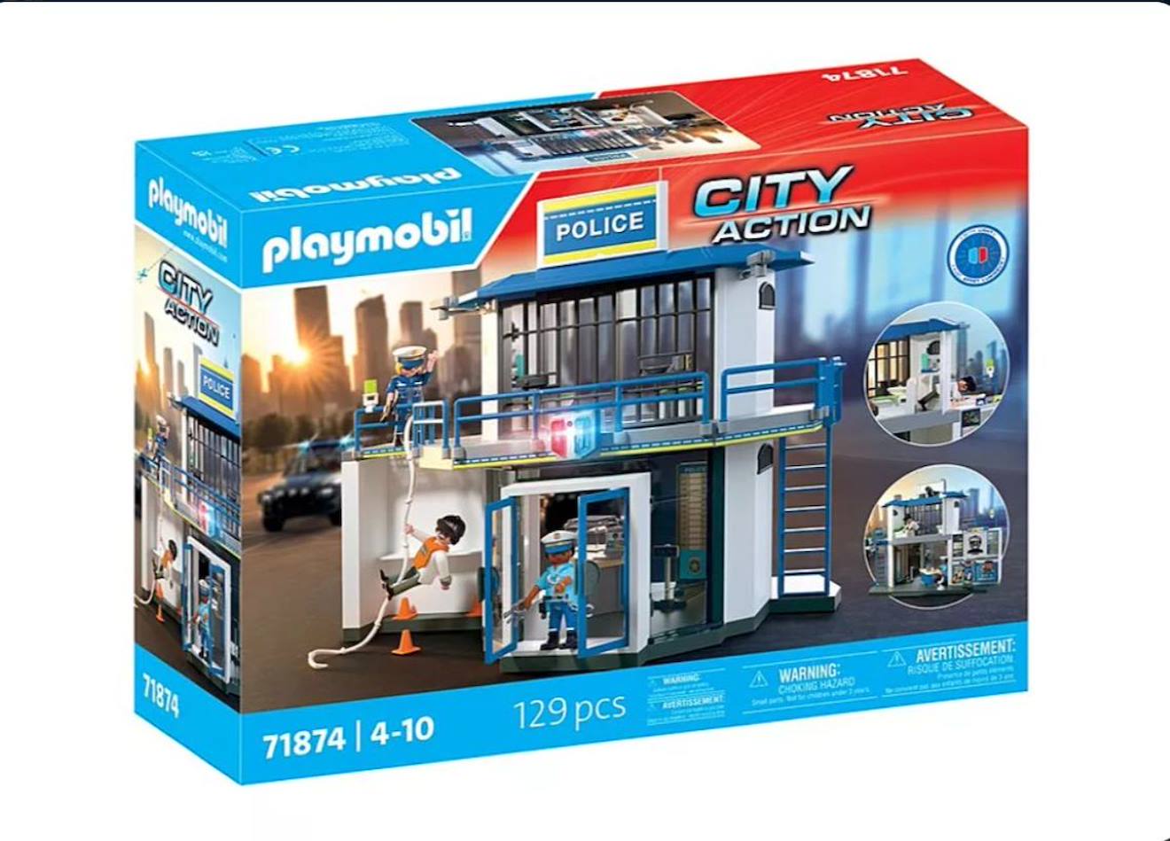 City Action Poste De Police Avec Salle De Recherches 71874 Multicolore