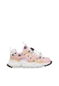 Chaussures-Chaussures fille 23-38-Sneakers en simili cuir et tissu technique yamano 3 junior.