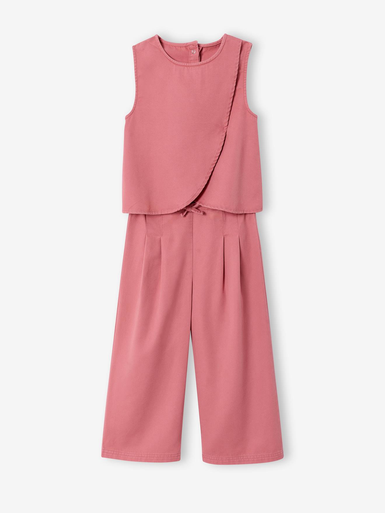 Ensemble pantacourt top crois vieux rose 13 €