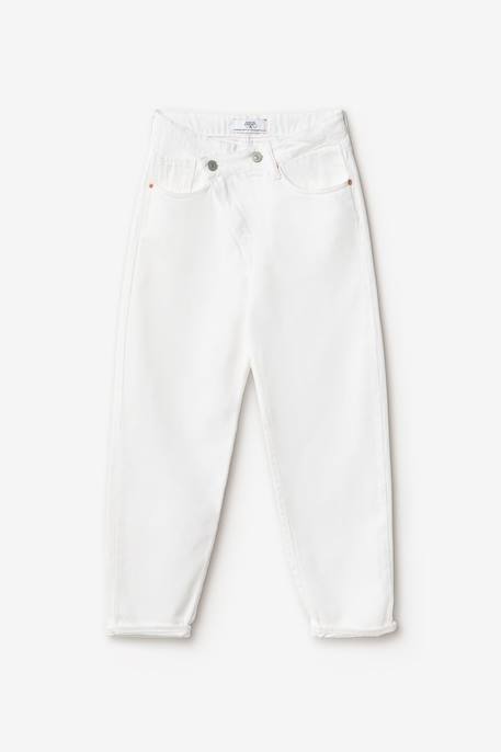 Fille-Jeans loose, large boyfit, 7/8ème