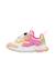 Sneakers en simili cuir et tissus technique doi junior Gris-blanc+Rose-blanc crème 8 - vertbaudet enfant 