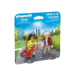 Jouet-Jeux d'imagination-Figurines, mini mondes, héros et animaux-Secouriste avec blessé 71506