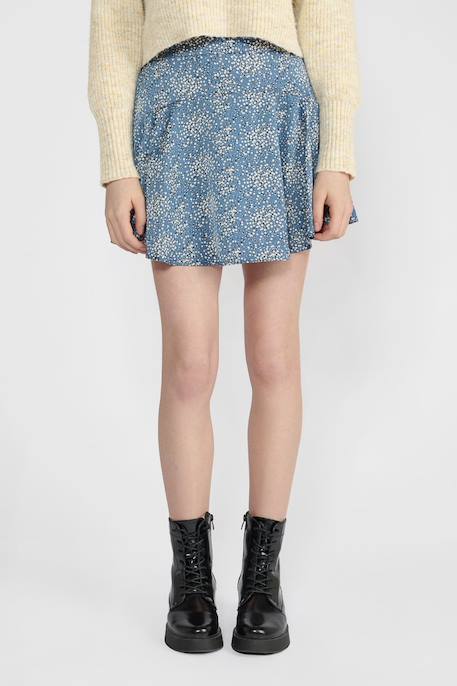 Fille-Jupe evasée, patineuse dalougi
