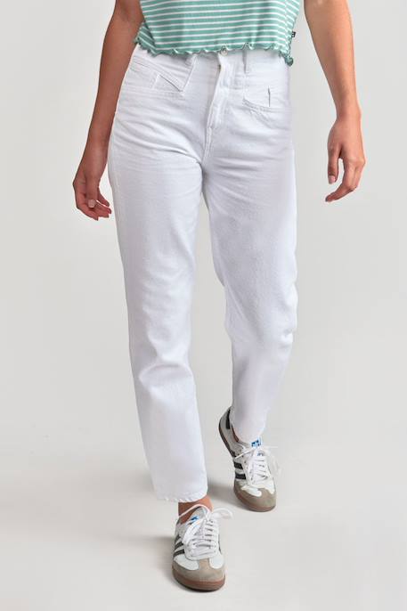 Fille-Jeans loose, large boyfit, 7/8ème