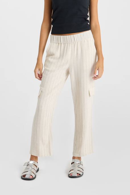 Fille-Pantalon droite olivergi