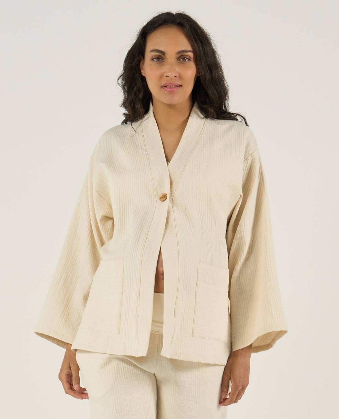 Veste de maternité celia naturel