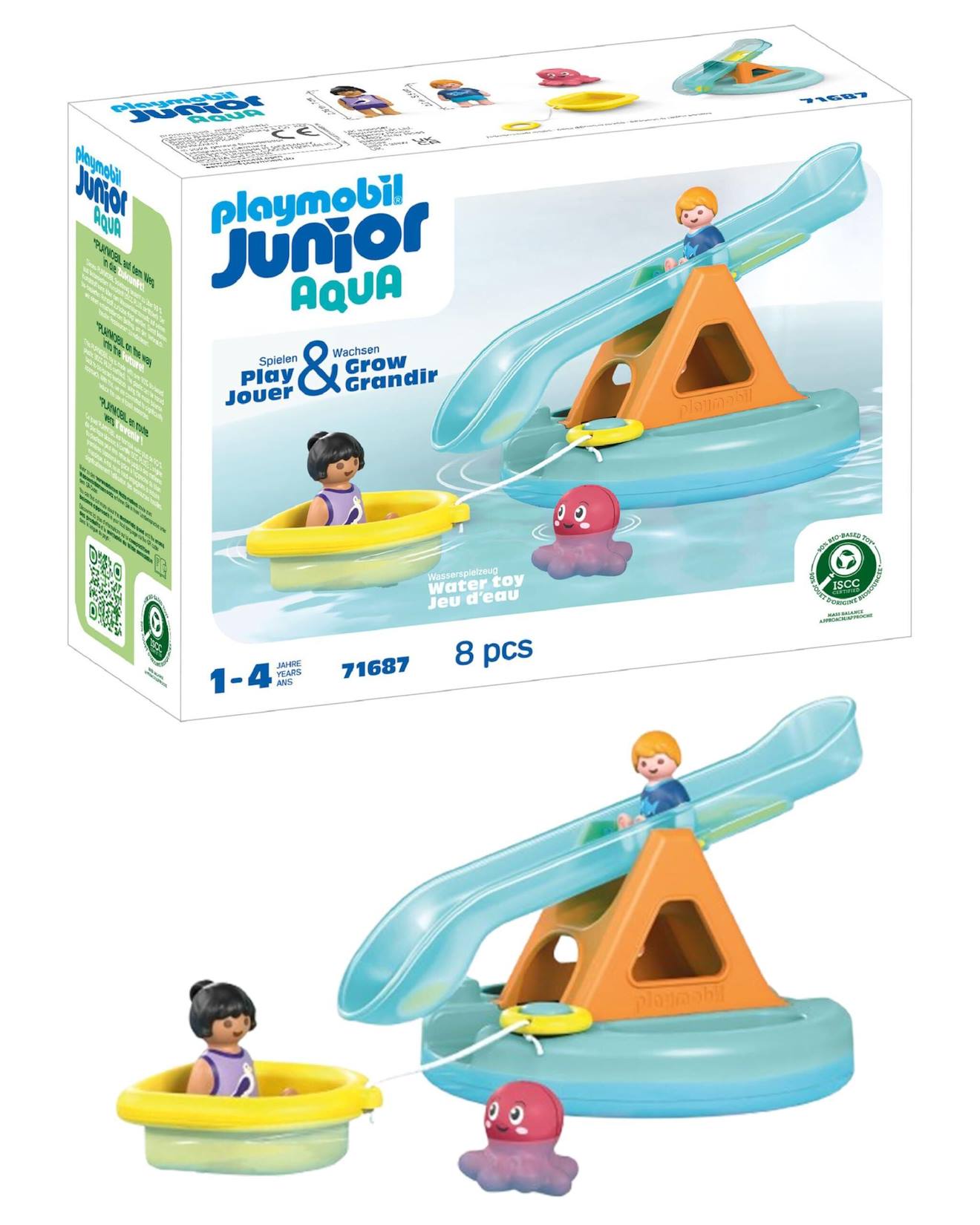 Ilôt Avec Toboggan Aquatique 71687 Multicolore