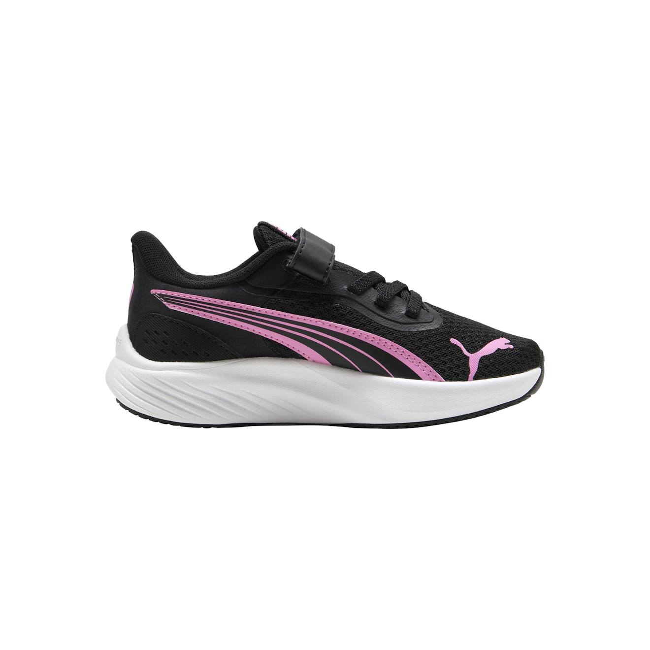 Chaussures De Sport Fille Pounce Lite Ac+ Ps Noir Rose Blanc Chaussures De Sport Fille Pounce Lite Ac+ Ps Noir Rose Blanc